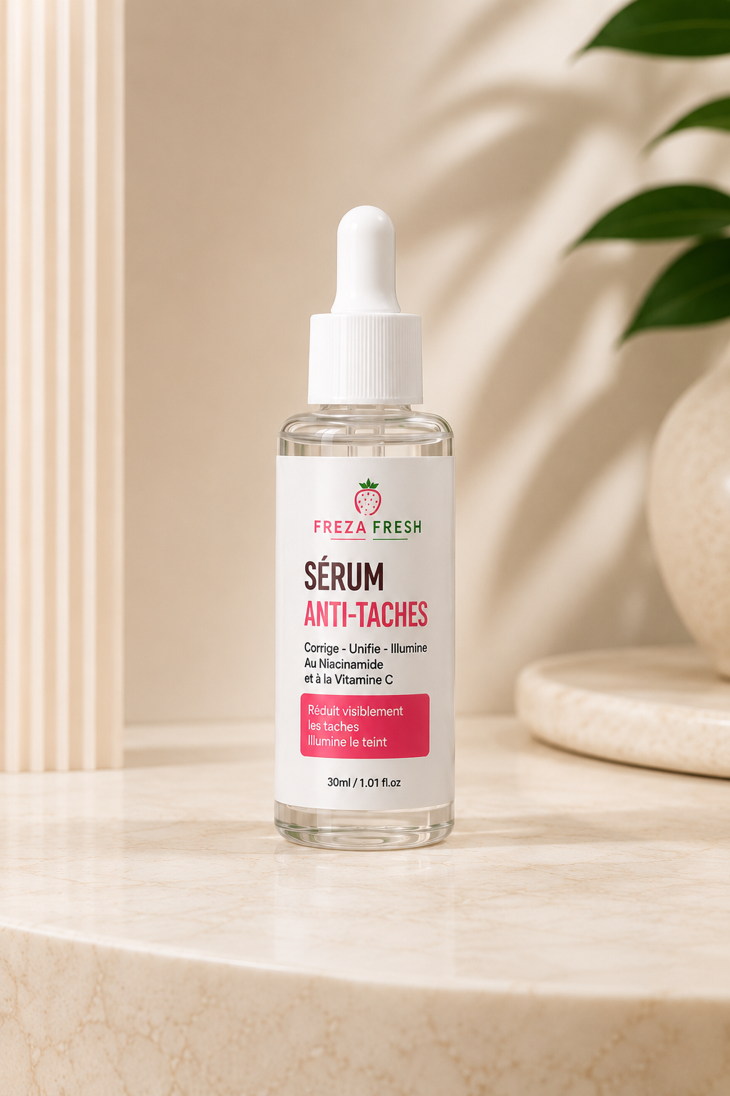 SERUM ANTITACHE- ALPHA ARBUTIN ,MATCHA , CALENDULA ,